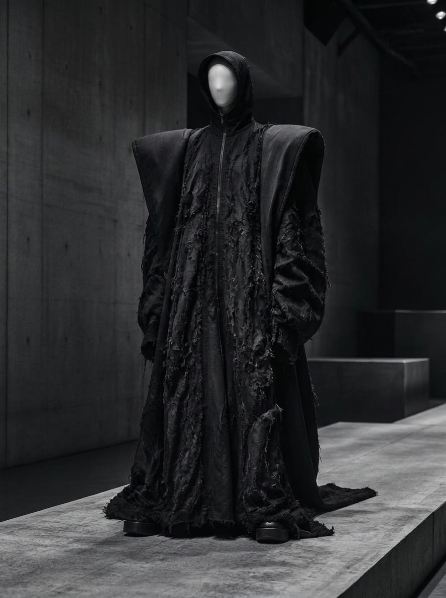 Couture Hooded Gown